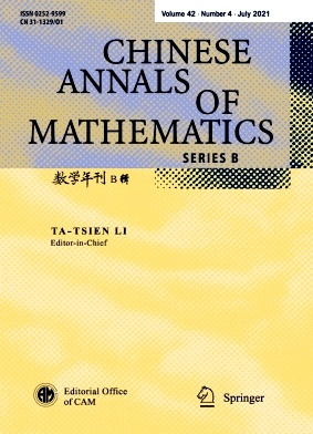 Chinese Annals of Mathematics,Series B杂志封面